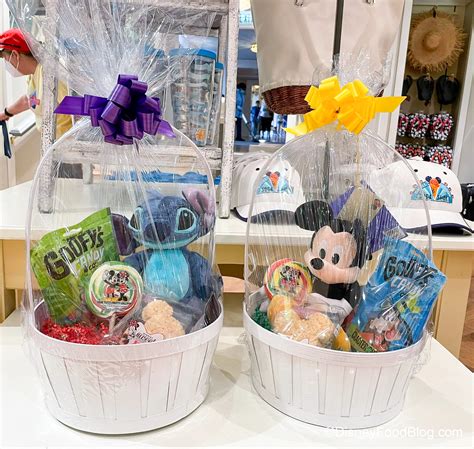 disney world gift baskets in room
